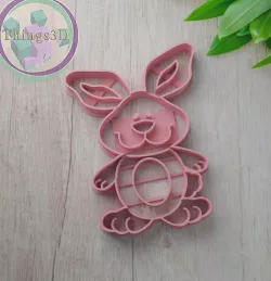 Rabbit cookie cutter