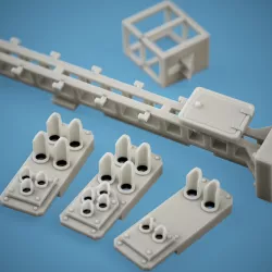 Railway Signal - Resin 3D Print STL Files - Pre Supported
