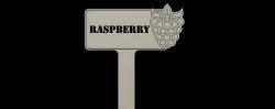 Raspberry Sign