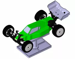 RC CAR STAND 1/10 - 1/8 SCALE BUGGY SHOCK