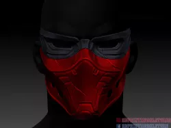 Red Hood Mask DC Comics Cosplay