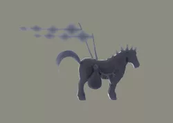 Redhoof Courier DOTA 2 3D Model