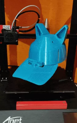 Retro Cap with Cat Ears