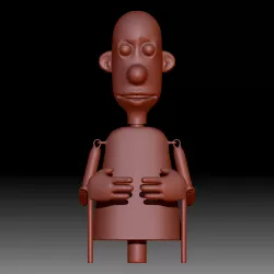 Rod Puppet 002 Rod Puppet 002