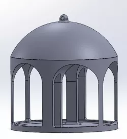 Round Bird table