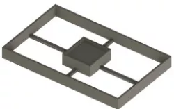 Ryzen AM4 Processor Packing Brace for USPS Flat Rate Small Box