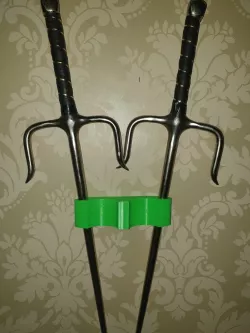Sai weapon display Reworked