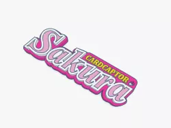 Sakura Card Captor Keychain (LOGO)