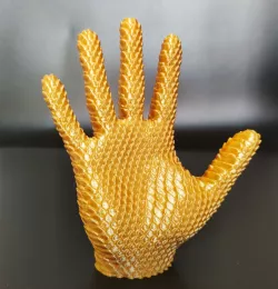 Scaly hand