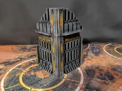 Sci-Fi Factory Ruins Sample