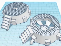 Sci Fi Industrial Vent