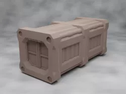 Sci-Fi shipping container