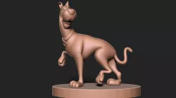 Scooby Doo with Base
