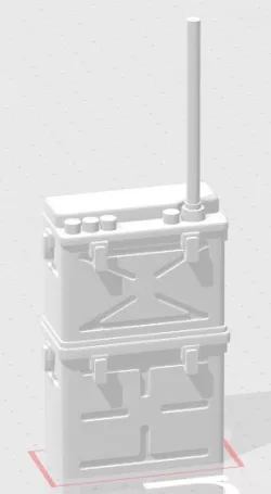 scr-300 us ww2 backpack radio "walkie-talkie"