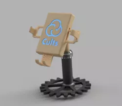 Self Gripper Adjustable Phone Holder With Ball Joint
