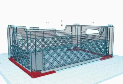 Shelf Crate Retaining Bracket
