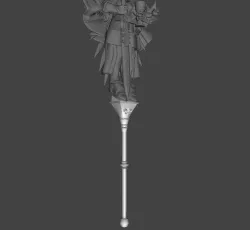 Sisters of Battle Combat Pole