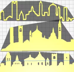 Skyline Bergamo (citta alta)