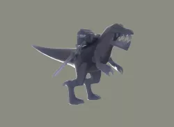 Snapjaw Courier DOTA 2 3D Model