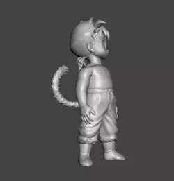Son Gohan (transformation Oozaru) 3D Model