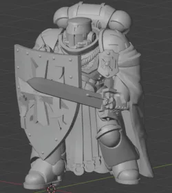 Space Knight Templar Crusader