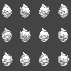 Space Sharks Helmets
