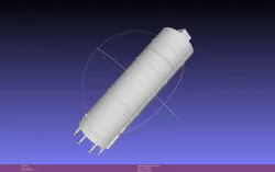 Space X Tall Noseless Starship Experimental Prototypes