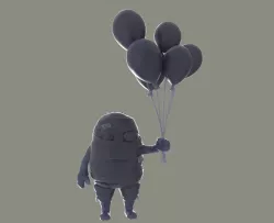 Spooly Courier DOTA 2 3D Model