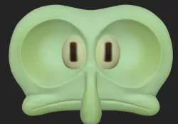 Squidward Cheeks