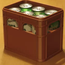 Stackable Beer Can Crate