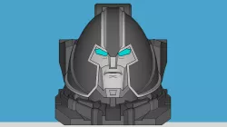 Studio Series Brawn G1 Head and Neck Plate