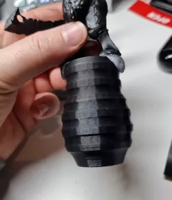 Stumpy Model Holder with Magnet holes