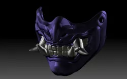 Sub zero samurai mask
