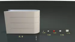 Tecpro Barrier 3D Print Model 1/20 Scale