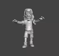 THE SIMPSONS OTTO HALLOWEEN SPECIAL .STL .OBJ 3D