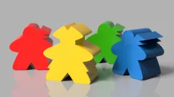 Tiny Epic Pirate Meeples