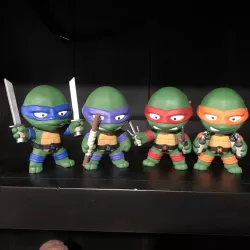 TMNT Leo, Donnie, Mikey, Raph