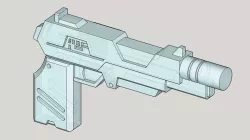 Transformers Earthrise/Kingdom Arcee Gun
