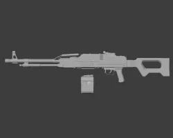 UKM-2000P - Polish Army machine gun