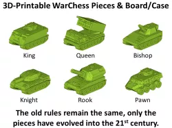 WarChess-Armour Brigade (Pieces Only)