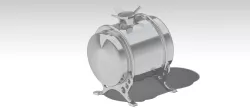 1/16 Hot Rod / Gasser fuel tank
