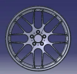 1/24 BMW E46 M3 CSL Rims