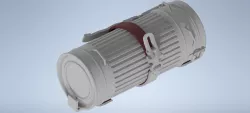 1/35 scale ww2 german gasmask container