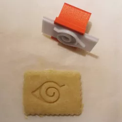 10 Naruto cookie stamp symbols