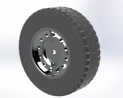 12mm Hex Wheel for 62.4x20S Tyres