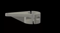 16mm rebar (steel) and 15mm pipe clamp