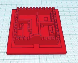 3D Printed Minecraft Castle Teaches Perimeter and Area