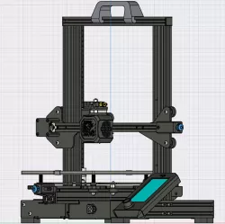 3D Printer Handle For Ender 3 Ender 3 V2 All 3D Printers With 2020 Extrusion