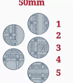 50mm bases "Walkway"