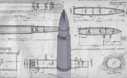 7.62x39mm Dummy Round